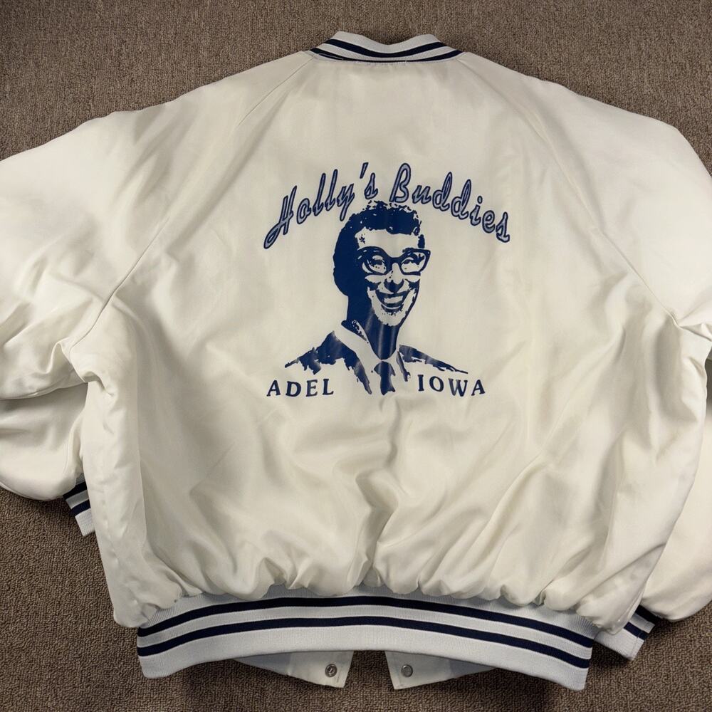 Buddy Holly Fan Club Jacket Vintage Holly’s Buddies 2XL